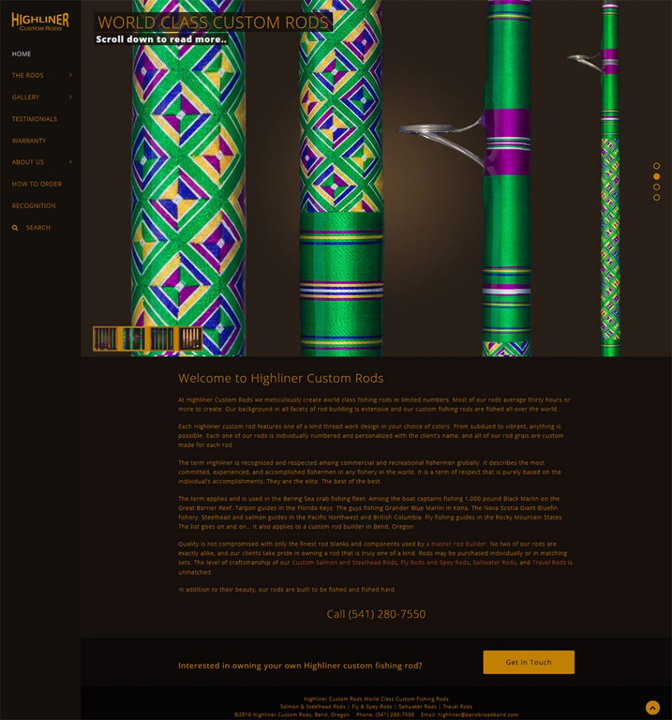 Highliner Custom Rods